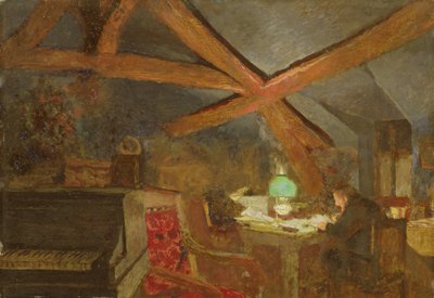 The Attic by Edouard Vuillard